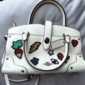 Coach Shoulder Bag Beige